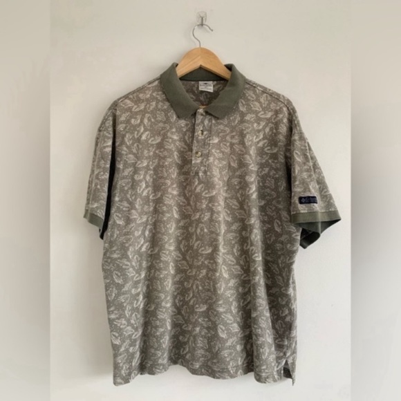 Columbia Fish Pattern Polo - Picture 1 of 9